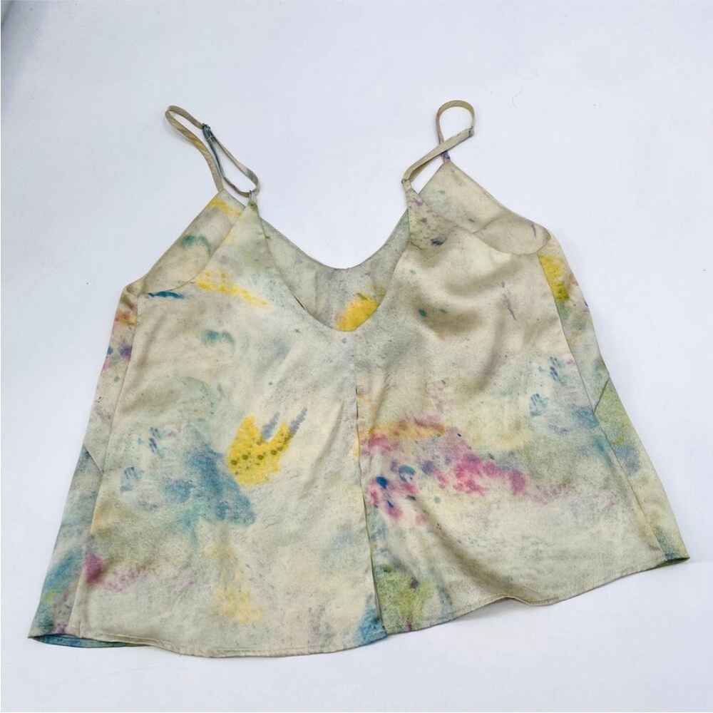 Free People Multicolor Tie-Dye Paint Splatter Camisole - Picture 5 of 9